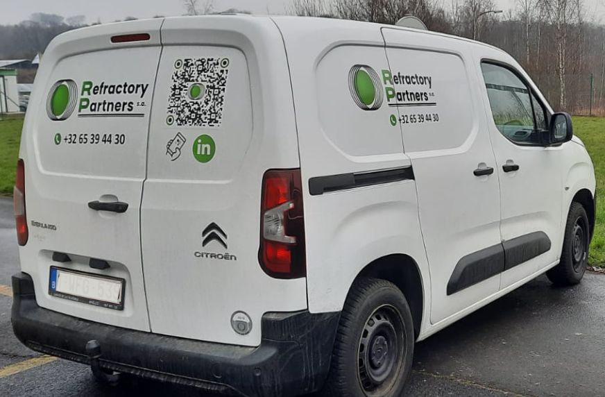 Recognize us on the Road and flash our QR code to connect to our linkedin Page